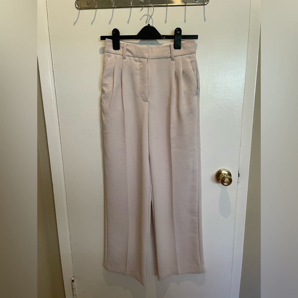 Aritzia Wilfred Effortless Pants Size 2 Vin Gris Regular hemmed
